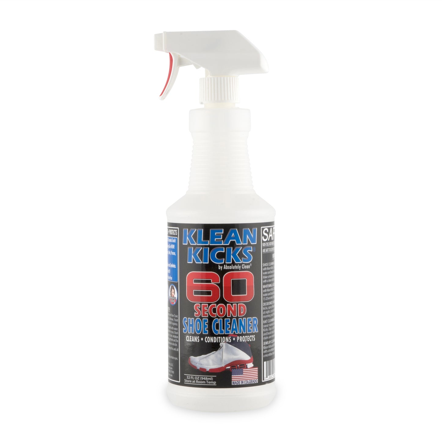 'KLEAN KICKS' 60 Second Shoe Cleaner