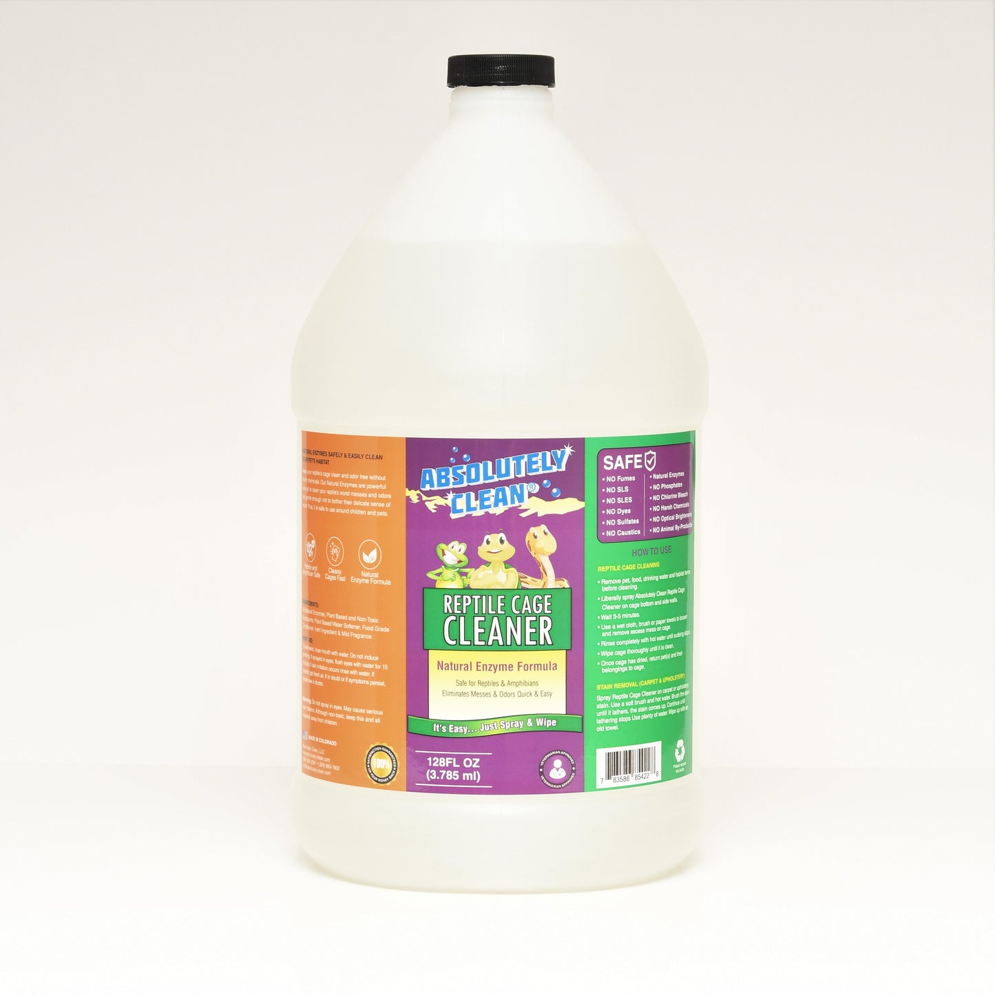 Absolutely Clean Reptile Cage Cleaner