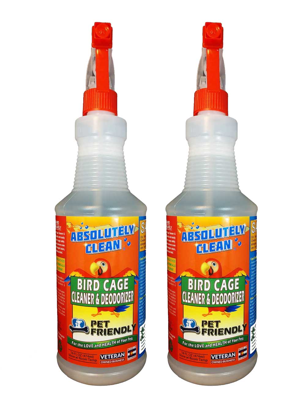 Absolutely Clean Bird Cage Cleaner