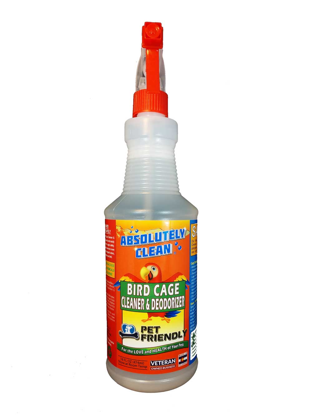 Absolutely Clean Bird Cage Cleaner