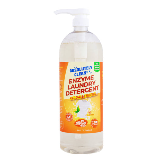Absolutely Clean Natural Enzyme Based Laundry Detergent