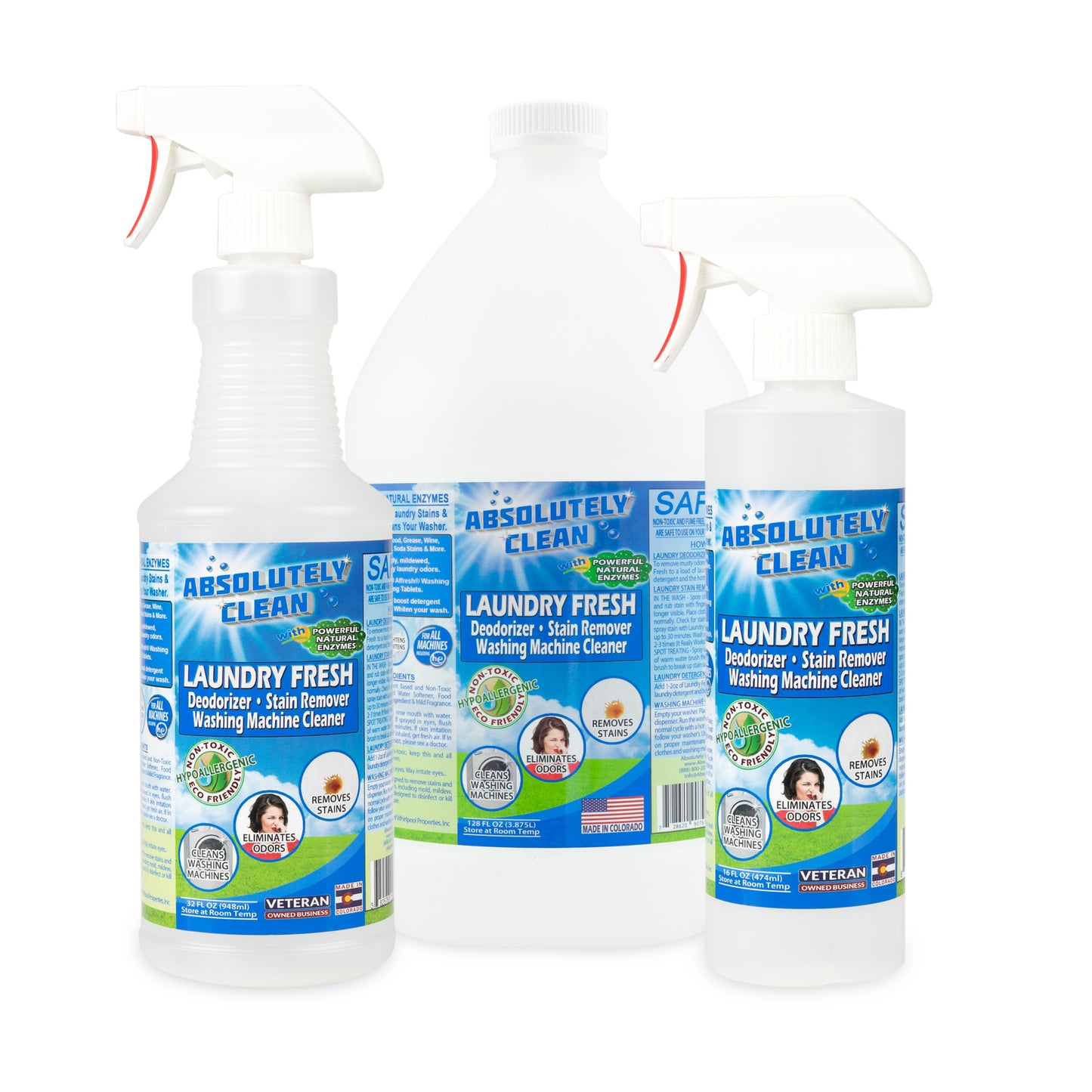 Absoutely Clean Laundry Fresh Stain & Odor Remover