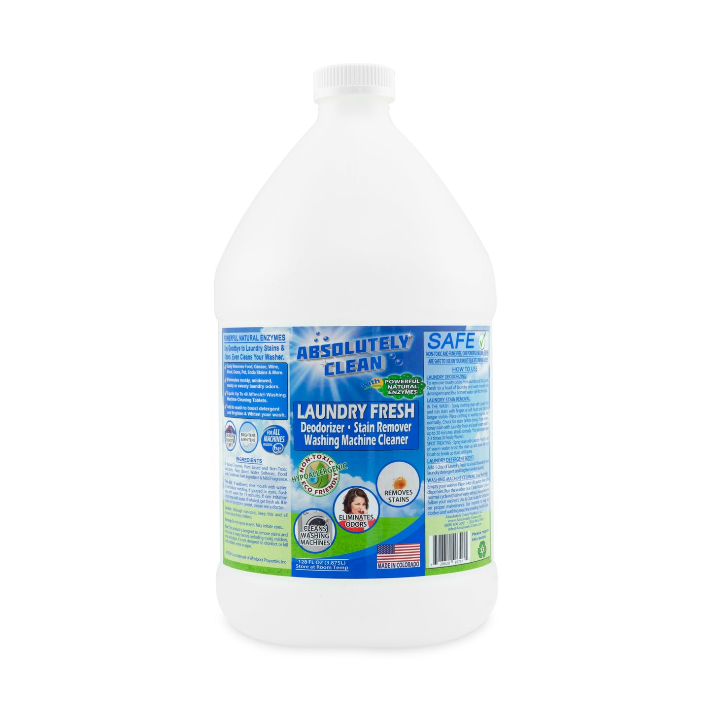 Absoutely Clean Laundry Fresh Stain & Odor Remover