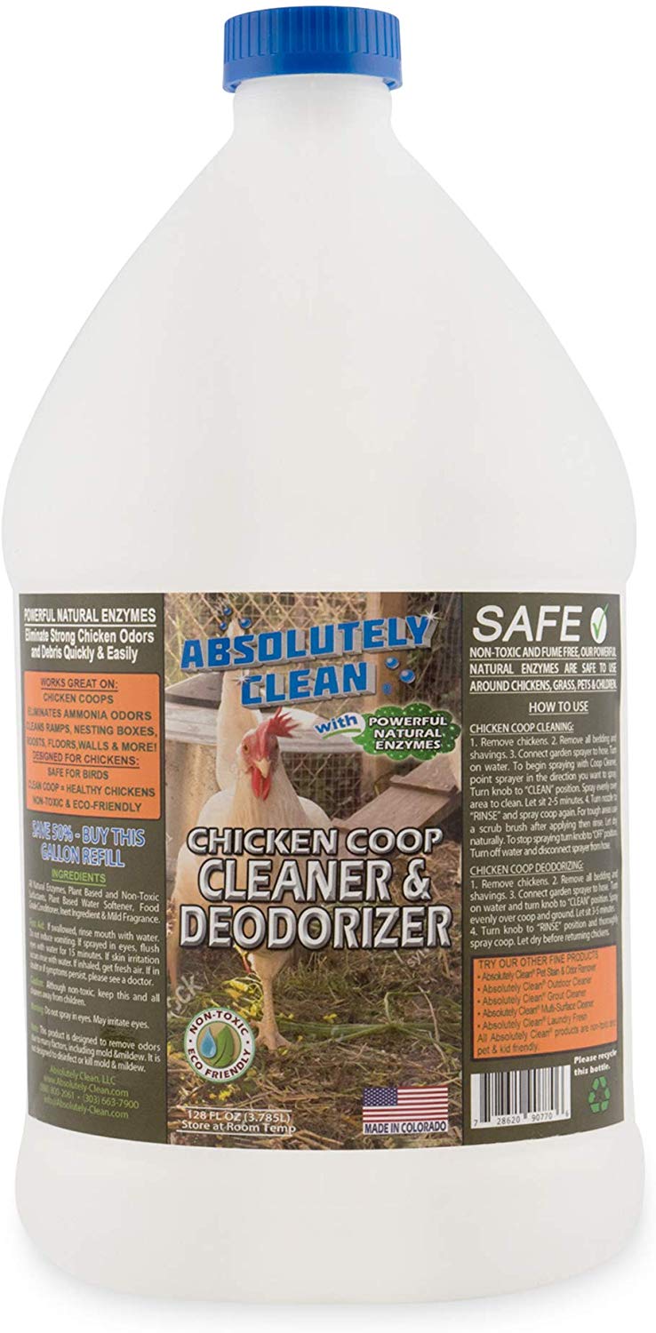 Absolutely Clean Chicken Coop Cleaner & Deodorizer