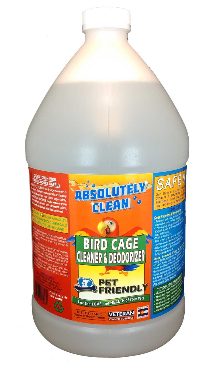 Absolutely Clean Bird Cage Cleaner