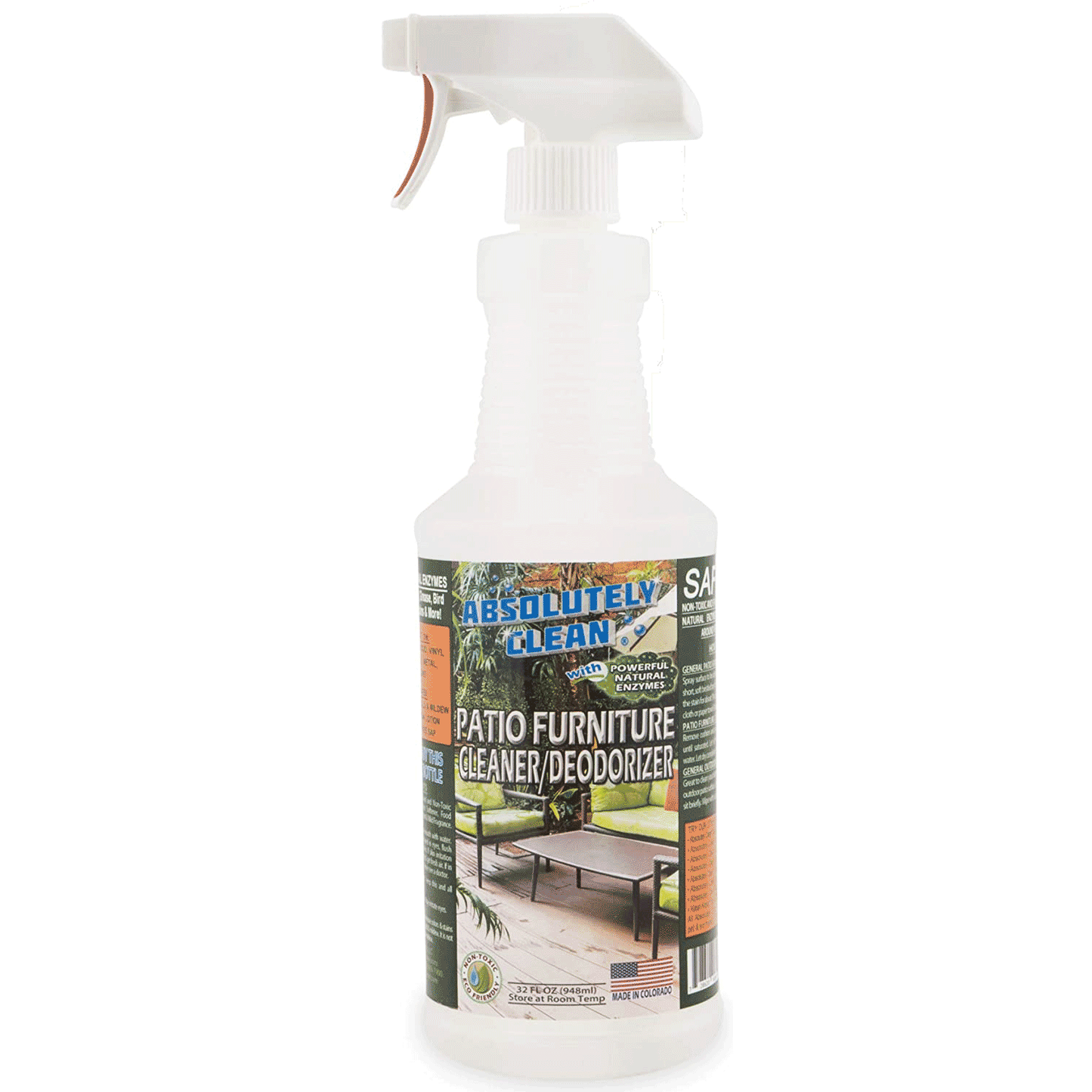 Absolutely Clean Patio Furniture Cleaner